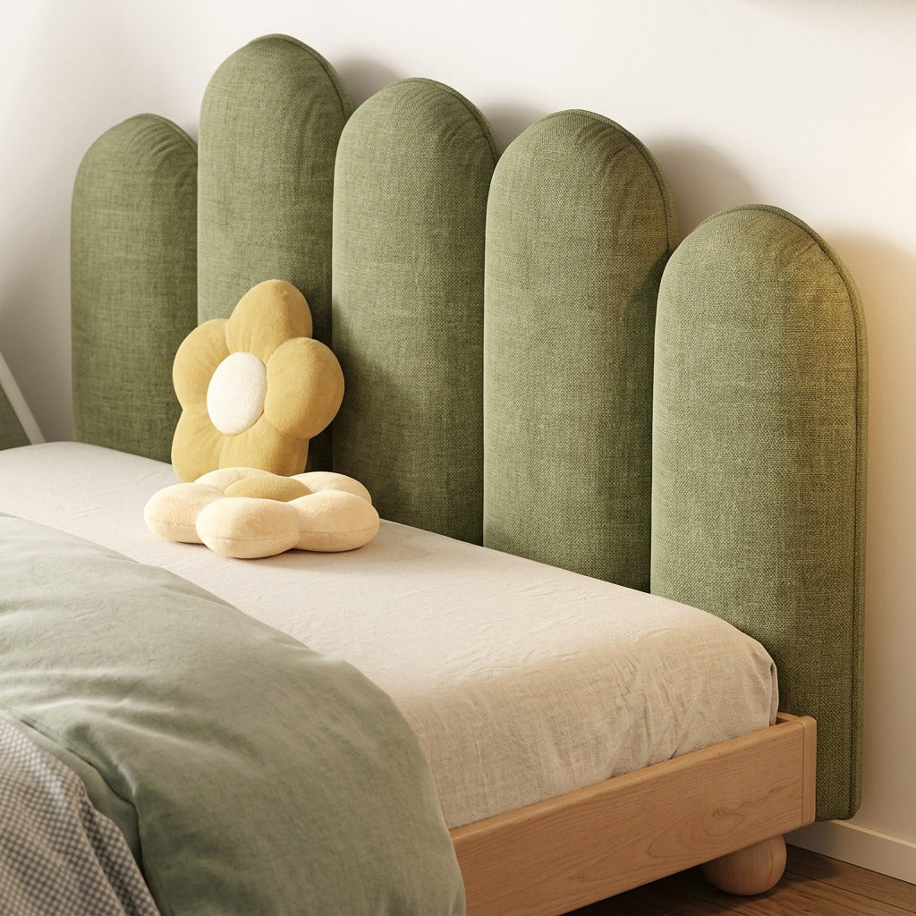 Wren Kids Upholstered Wooden Bed