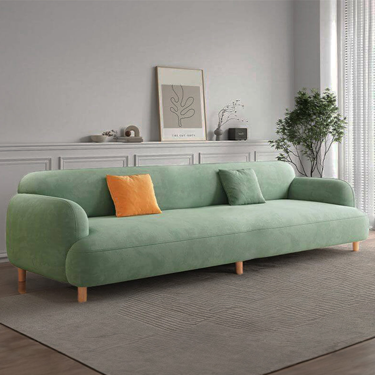 Frost Minimalism Fabric Sofa