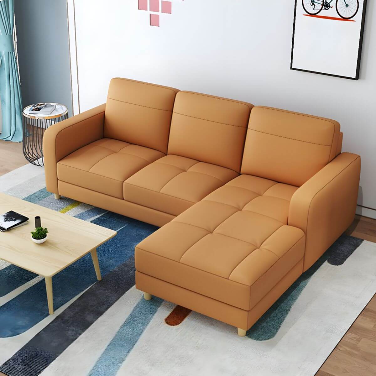 Mona Corner Lounger for TV Room | Made to Order