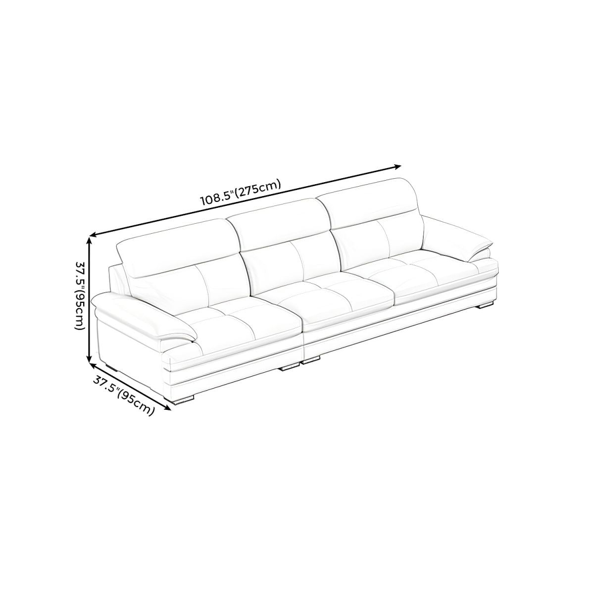 Emily Corner Lounger Sofa for TV Room | Made to Order