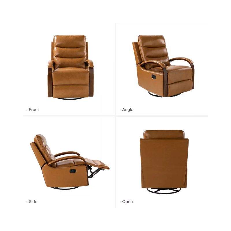 Gillian Recliner – Rugged Style with Plush Comfort