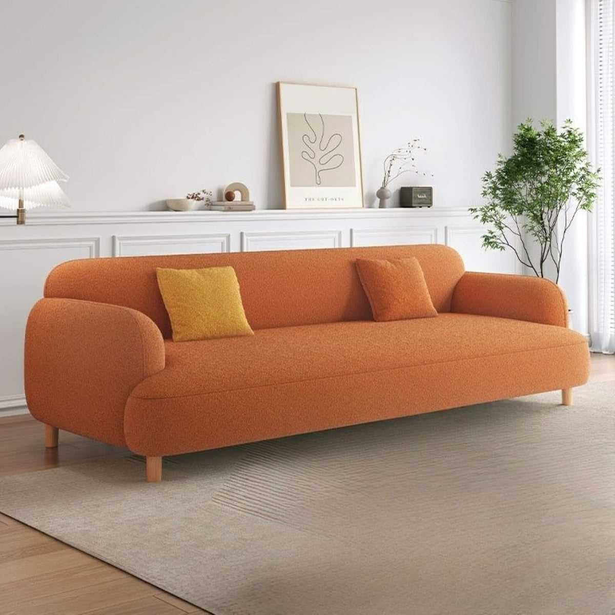 Frost Minimalism Fabric Sofa