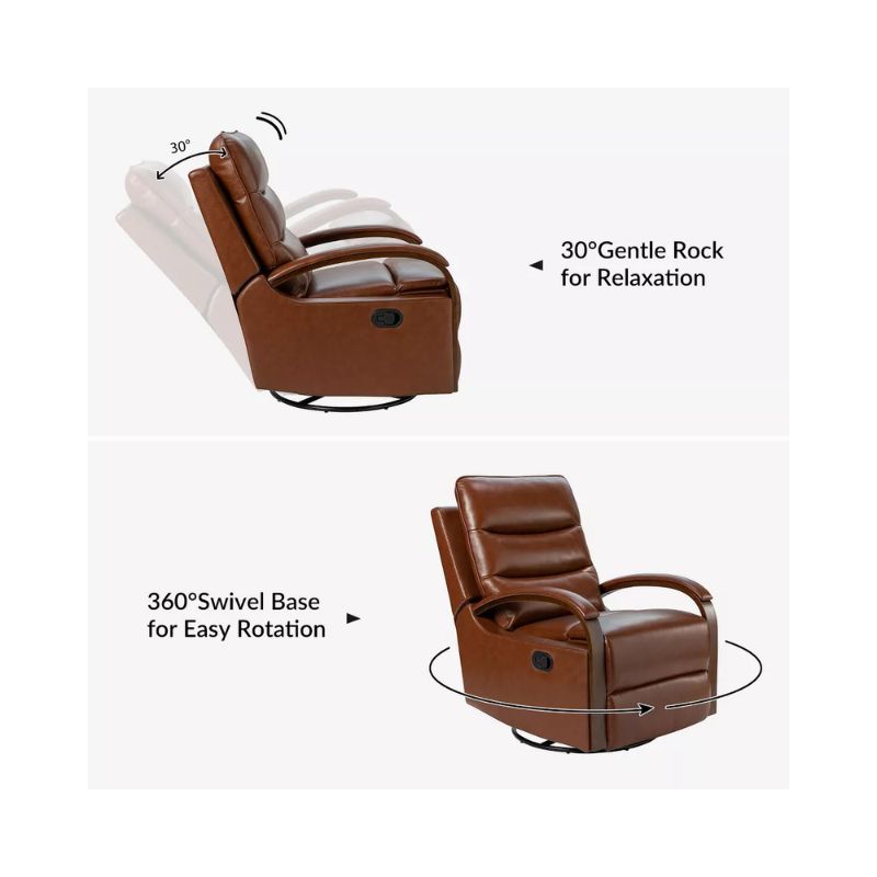 Gillian Recliner – Rugged Style with Plush Comfort