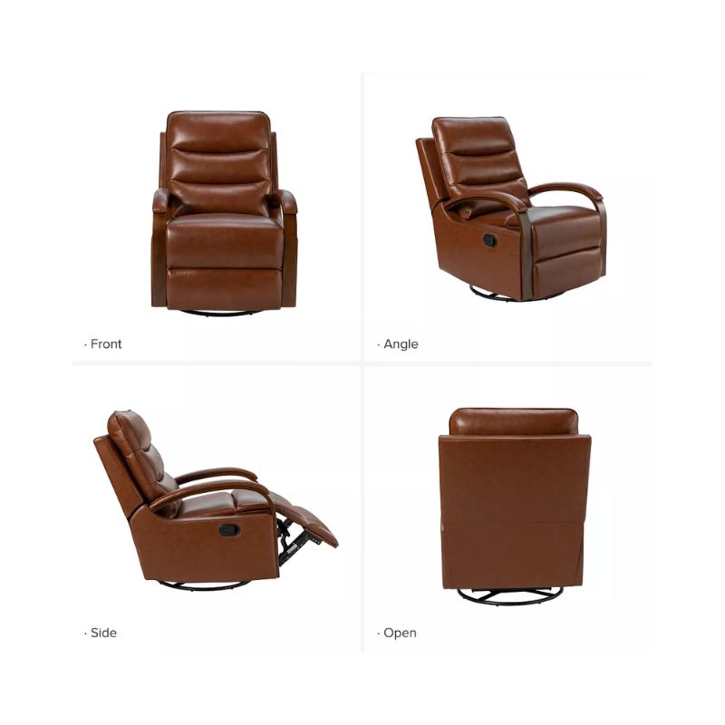 Gillian Recliner – Rugged Style with Plush Comfort