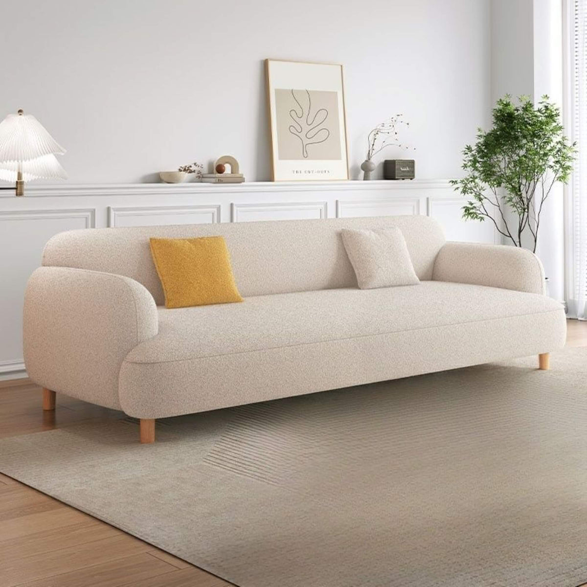 Frost Minimalism Fabric Sofa