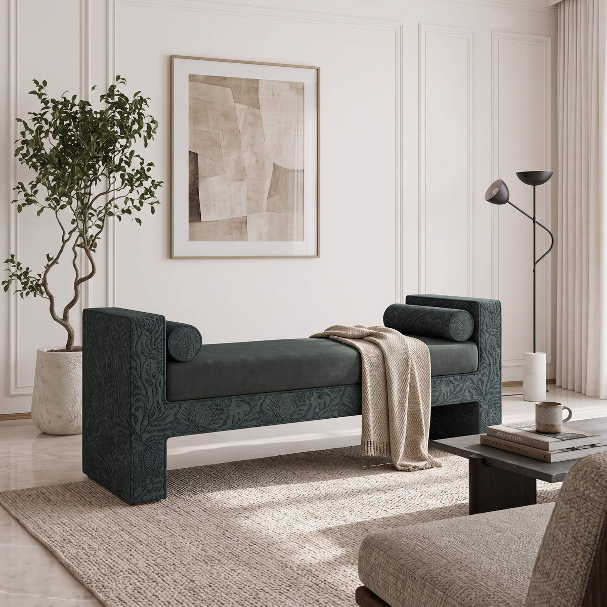 Leila Upholstered Bench