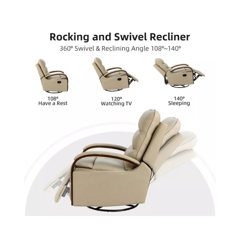 Gillian Recliner – Rugged Style with Plush Comfort