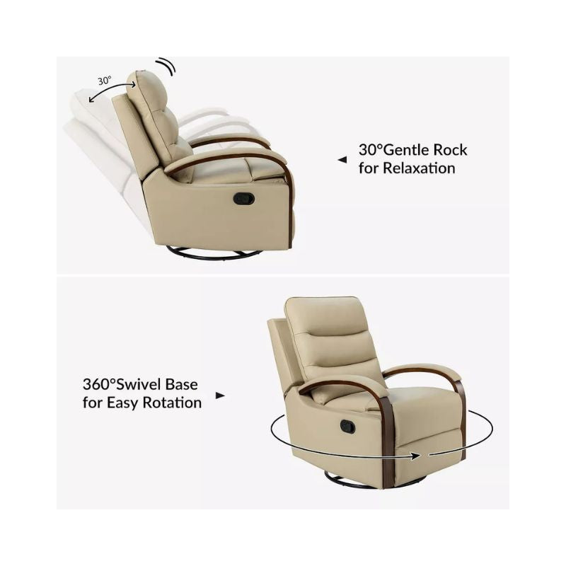 Gillian Recliner – Rugged Style with Plush Comfort