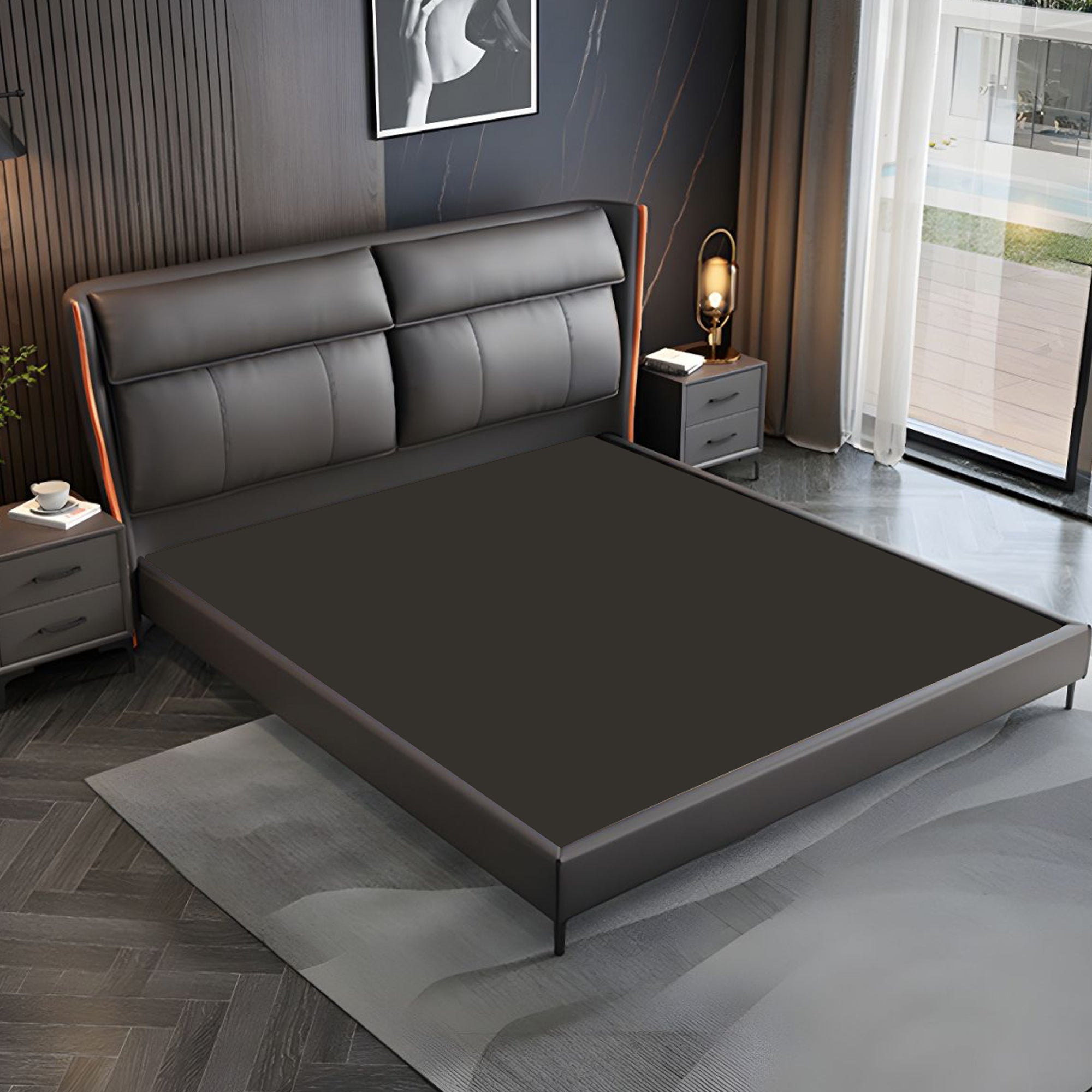 Puzo Upholstered Bed for Bedroom | Direct from Manufacturer