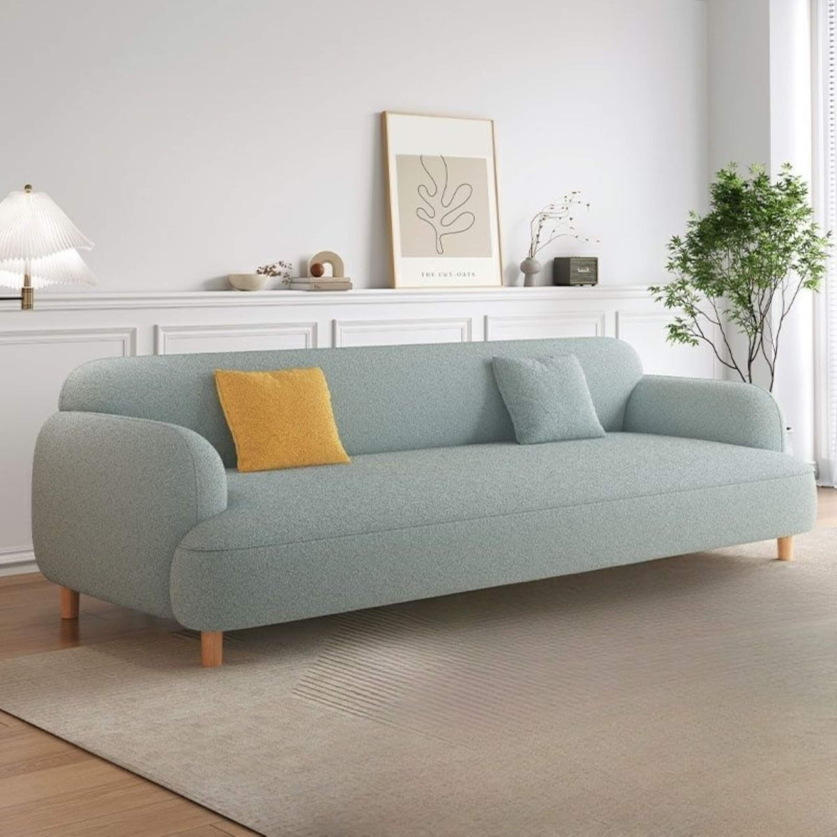 Frost Minimalism Fabric Sofa