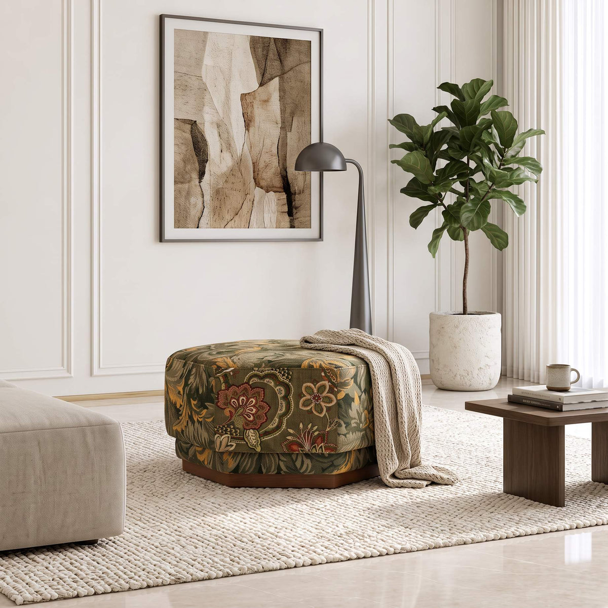 Maggie Upholstered Ottoman