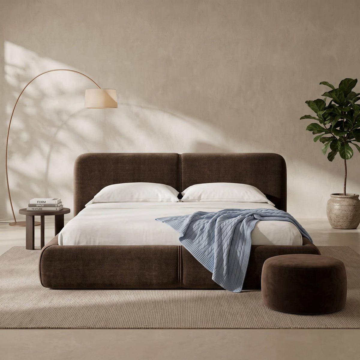 Cecile Upholstered Bed