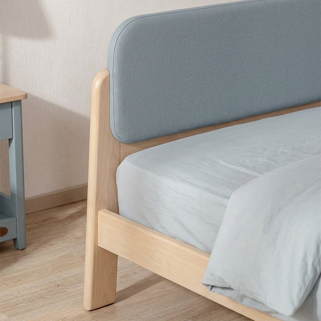 Jack Upholstered Wooden Kids Bed