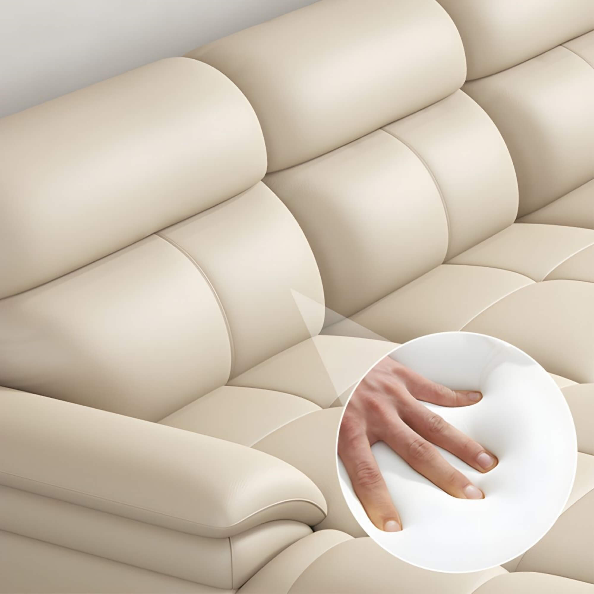 Emily Corner Lounger Sofa for TV Room | Made to Order