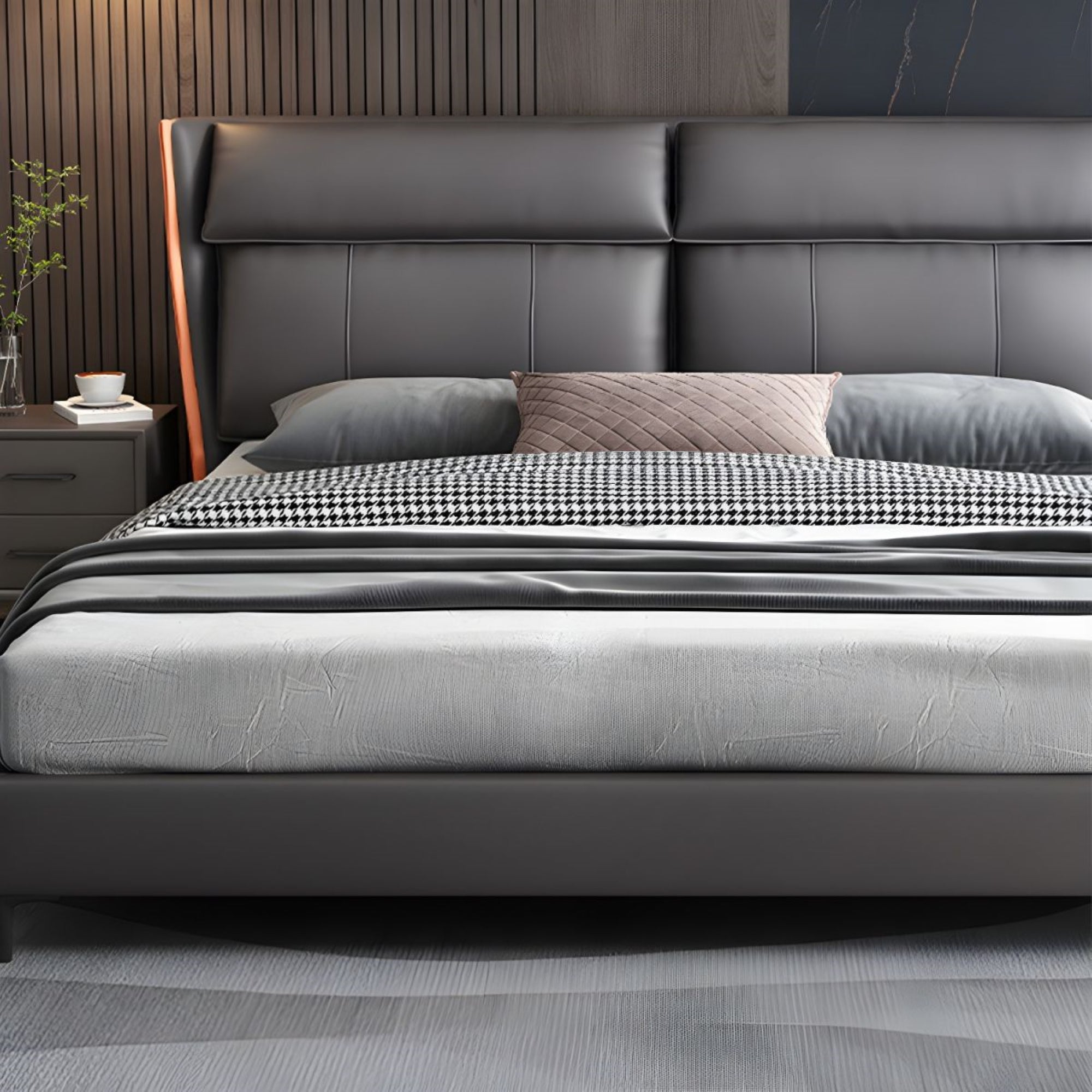 Puzo Upholstered Bed for Bedroom | Direct from Manufacturer