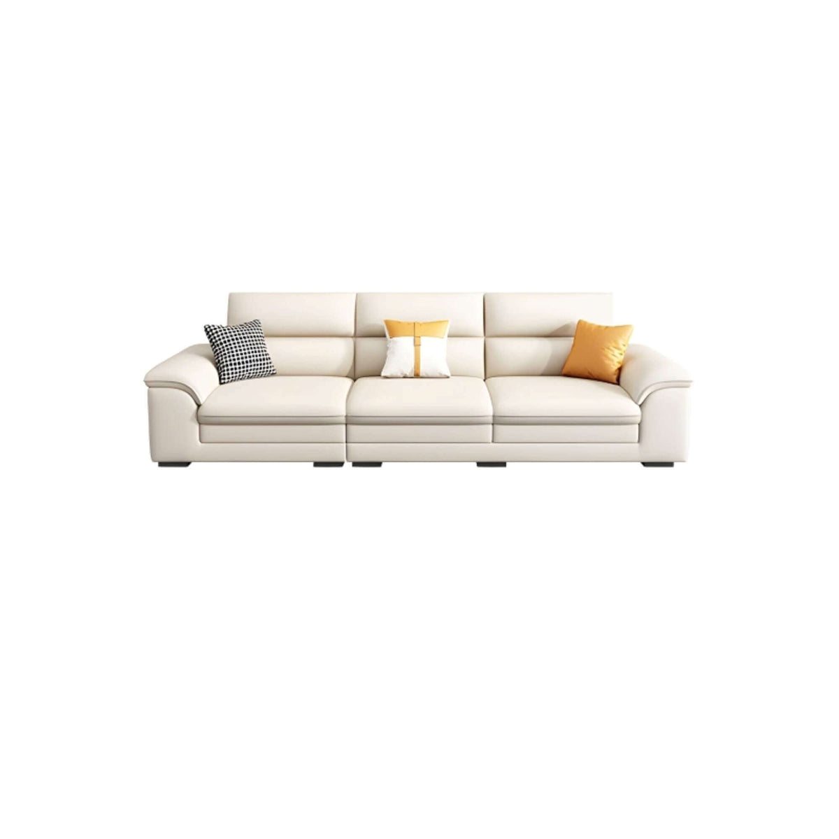 Edgar Leatherette Sofa