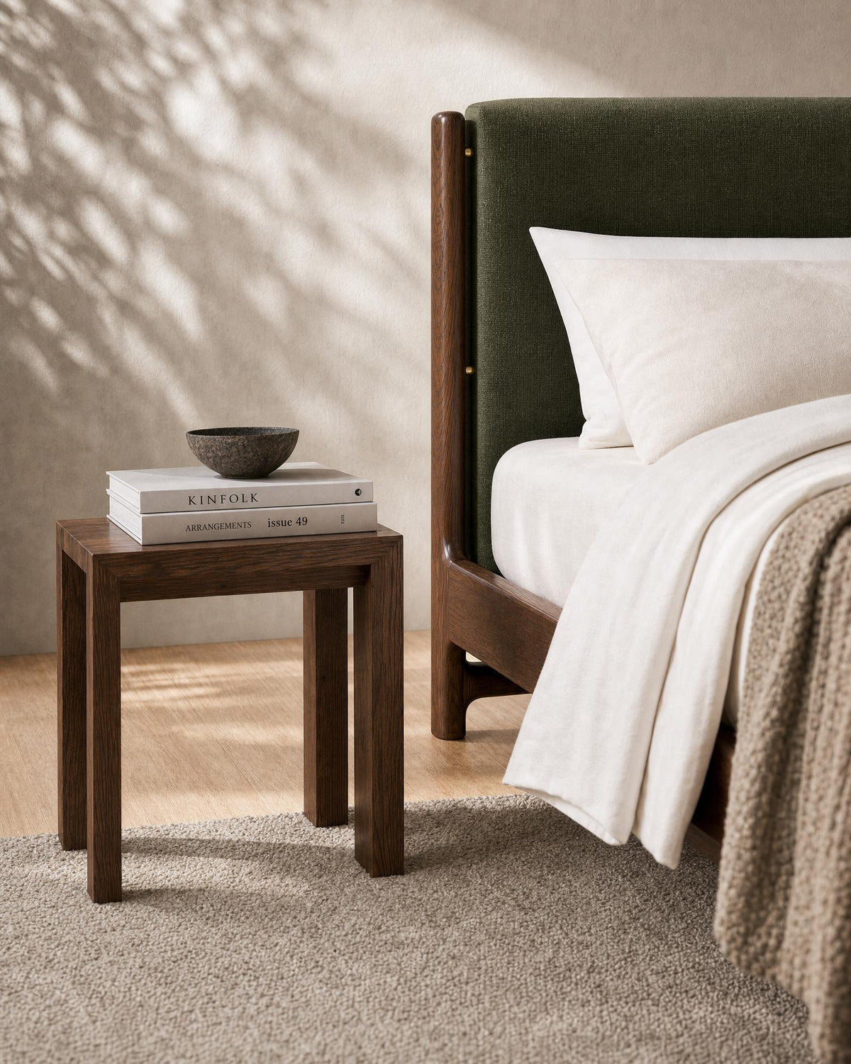 Matis Upholstered Wooden Bed