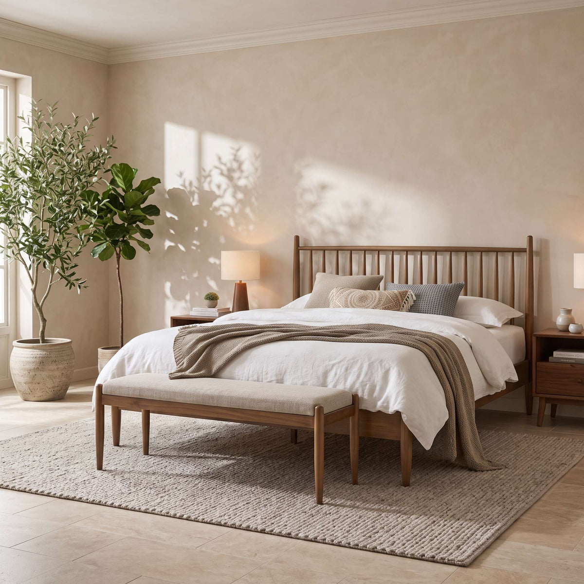 Terra Wooden Bed