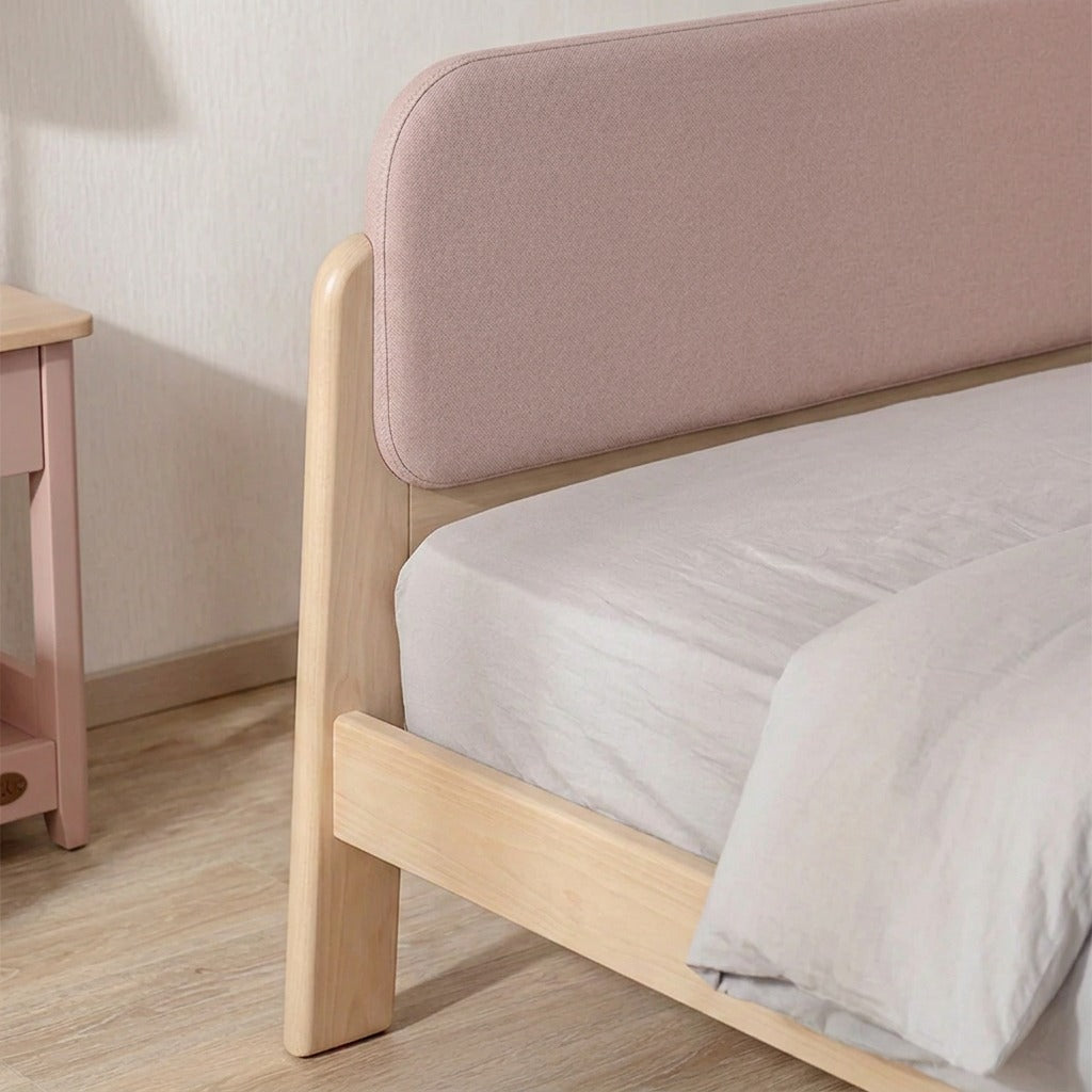 Jill Upholstered Wooden Kids Bed