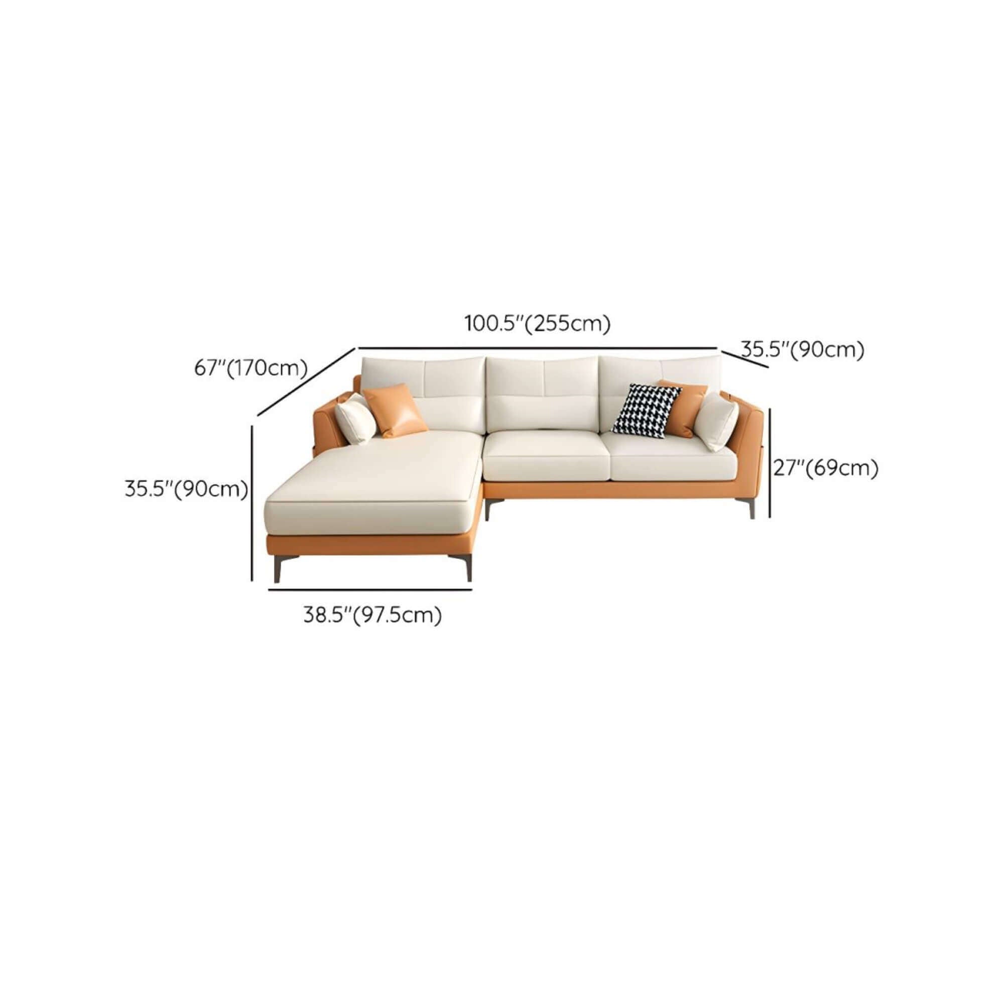 Doyle L Shape Sofa Design for Corner Spaces | Direct from Factory