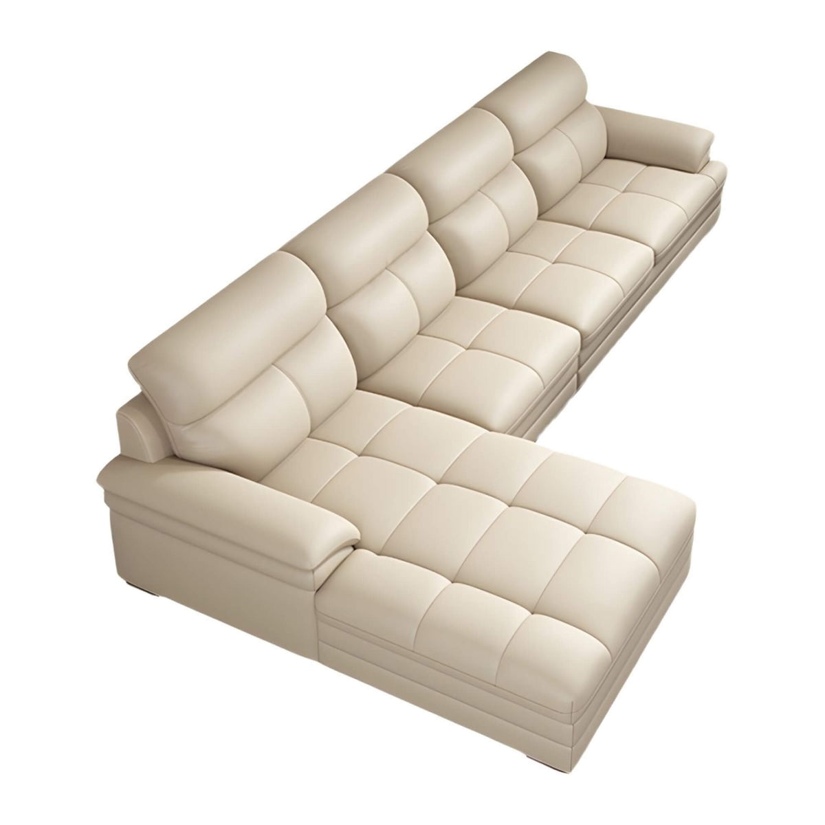 Emily Leatherette Lounger Sofa