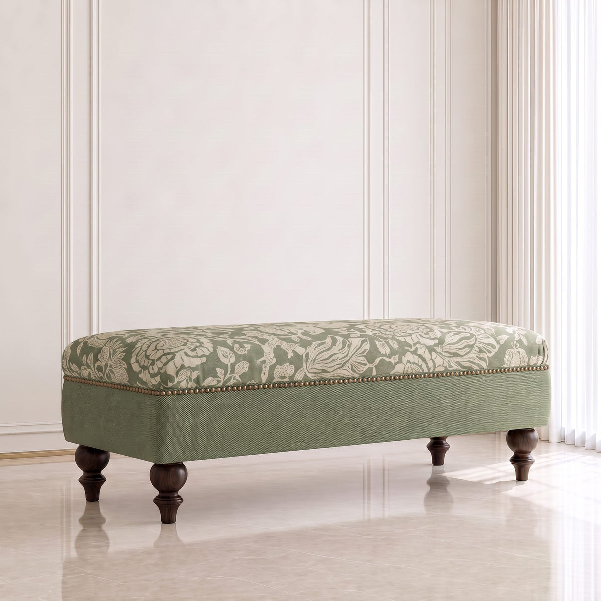 Lune Upholstered Bench