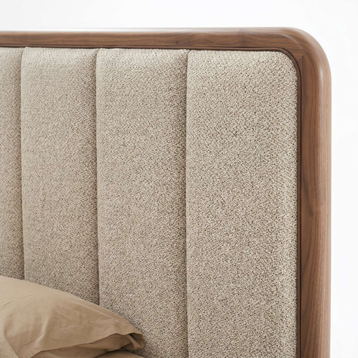 Sofia Upholstered Wooden Bed