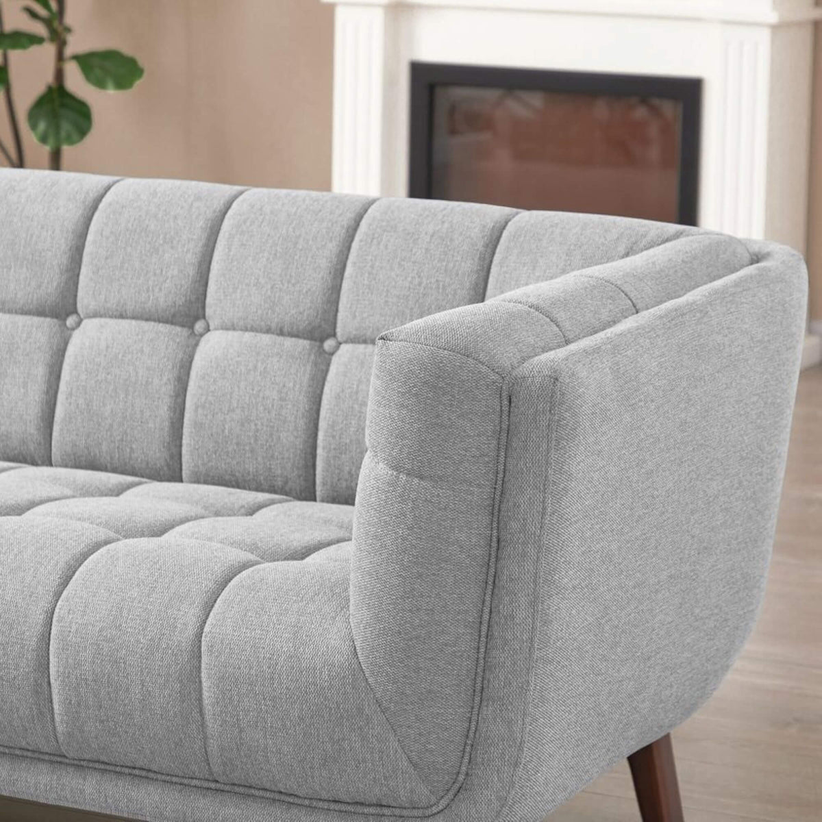 Austin Tufted Fabric Sofa