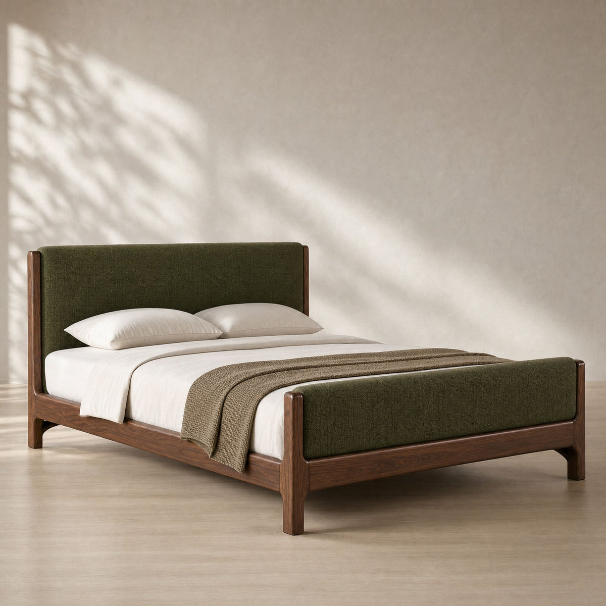 Matis Upholstered Wooden Bed