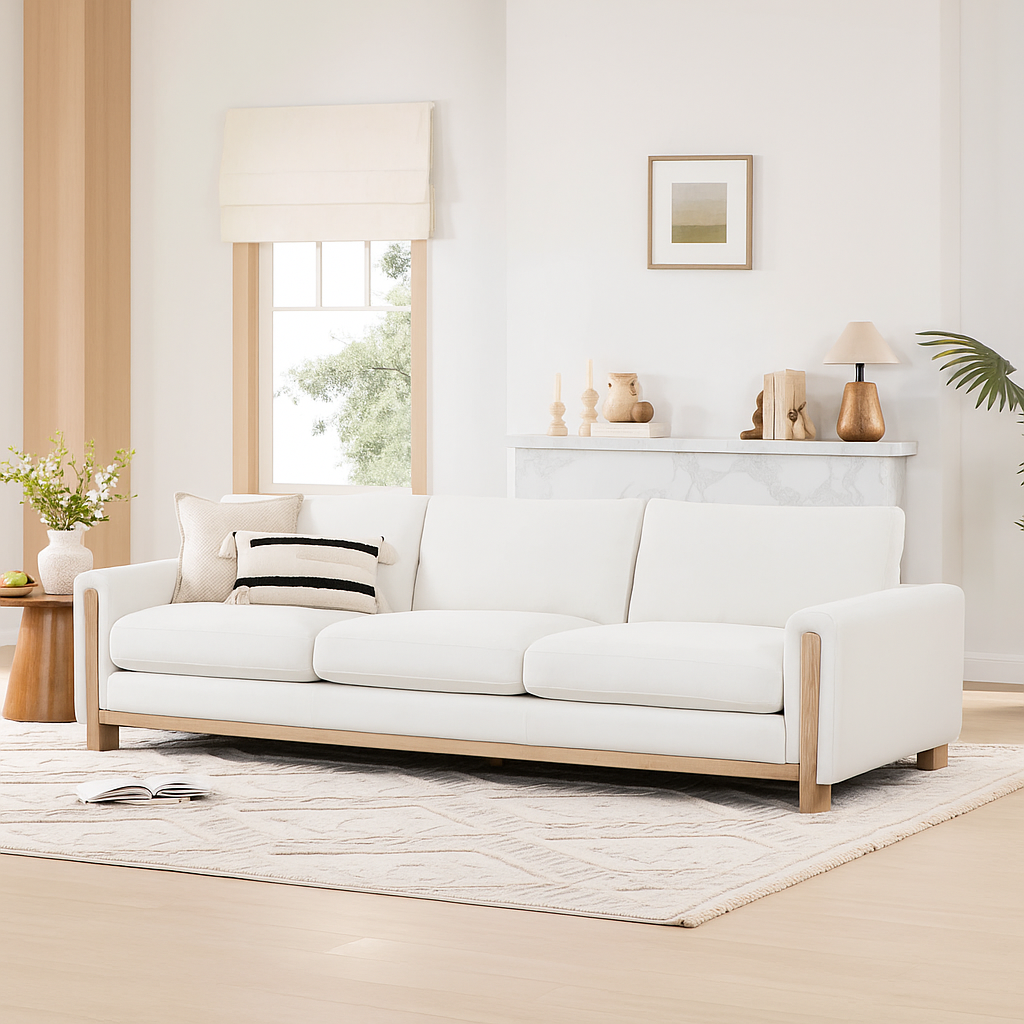 Nolan Sofa Set – Spacious Comfort & Timeless Style