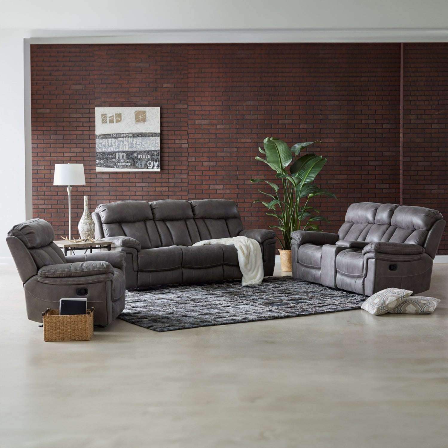 Hamilton Recliner Sofa Set