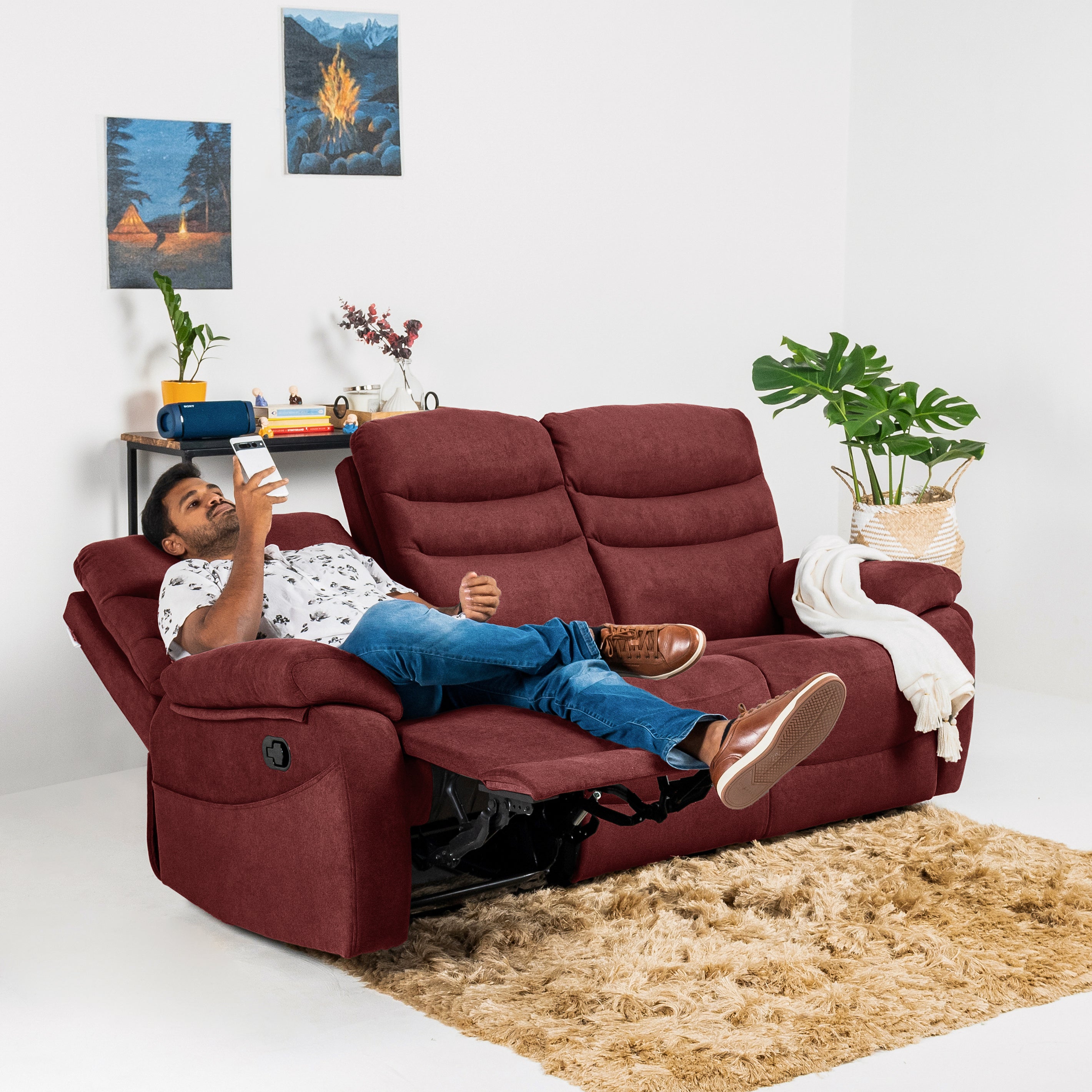 Jamie 3 Seater Recliner