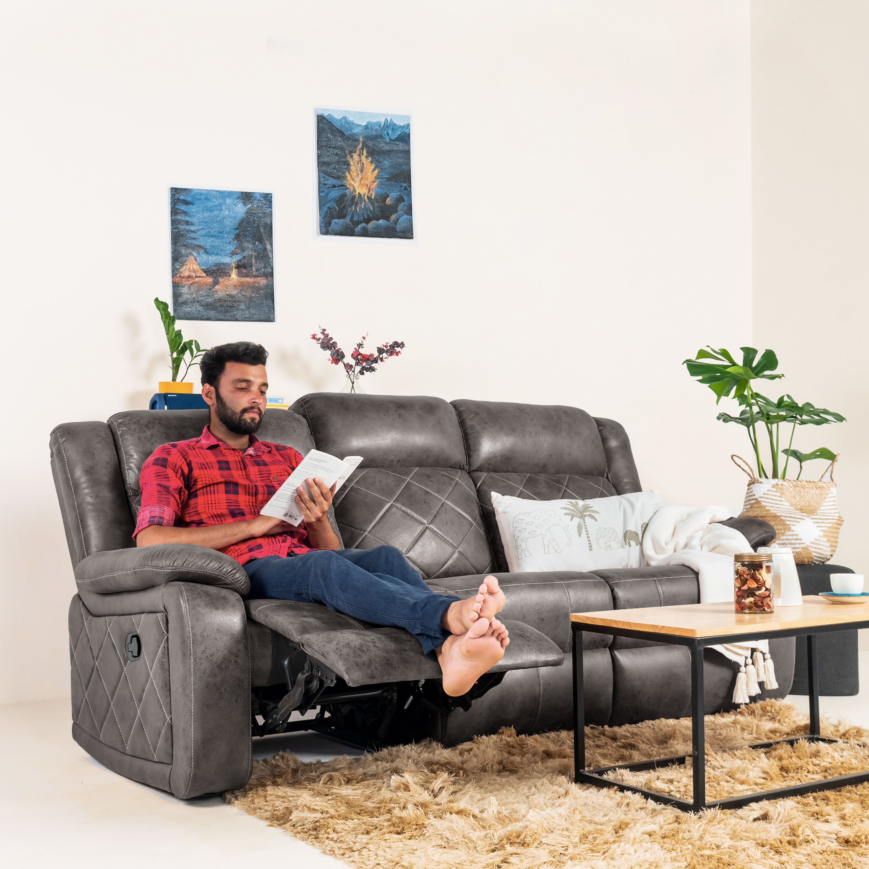 Marvin 3 Seater Recliner Sofa