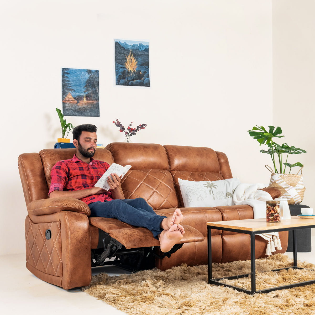 Marvin 3 Seater Recliner Sofa