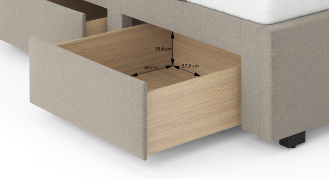 Bloomsbury Upholstered Bed for Bedroom | Direct from Factory