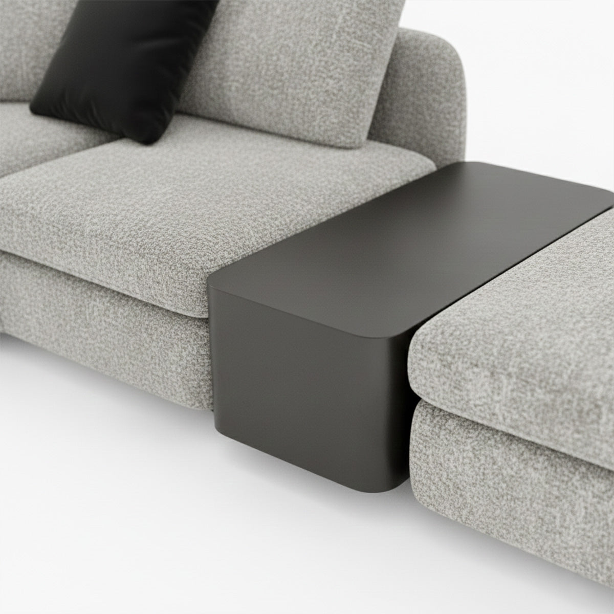 The Meridian | Modern Low-Profile L-Shaped Sectional