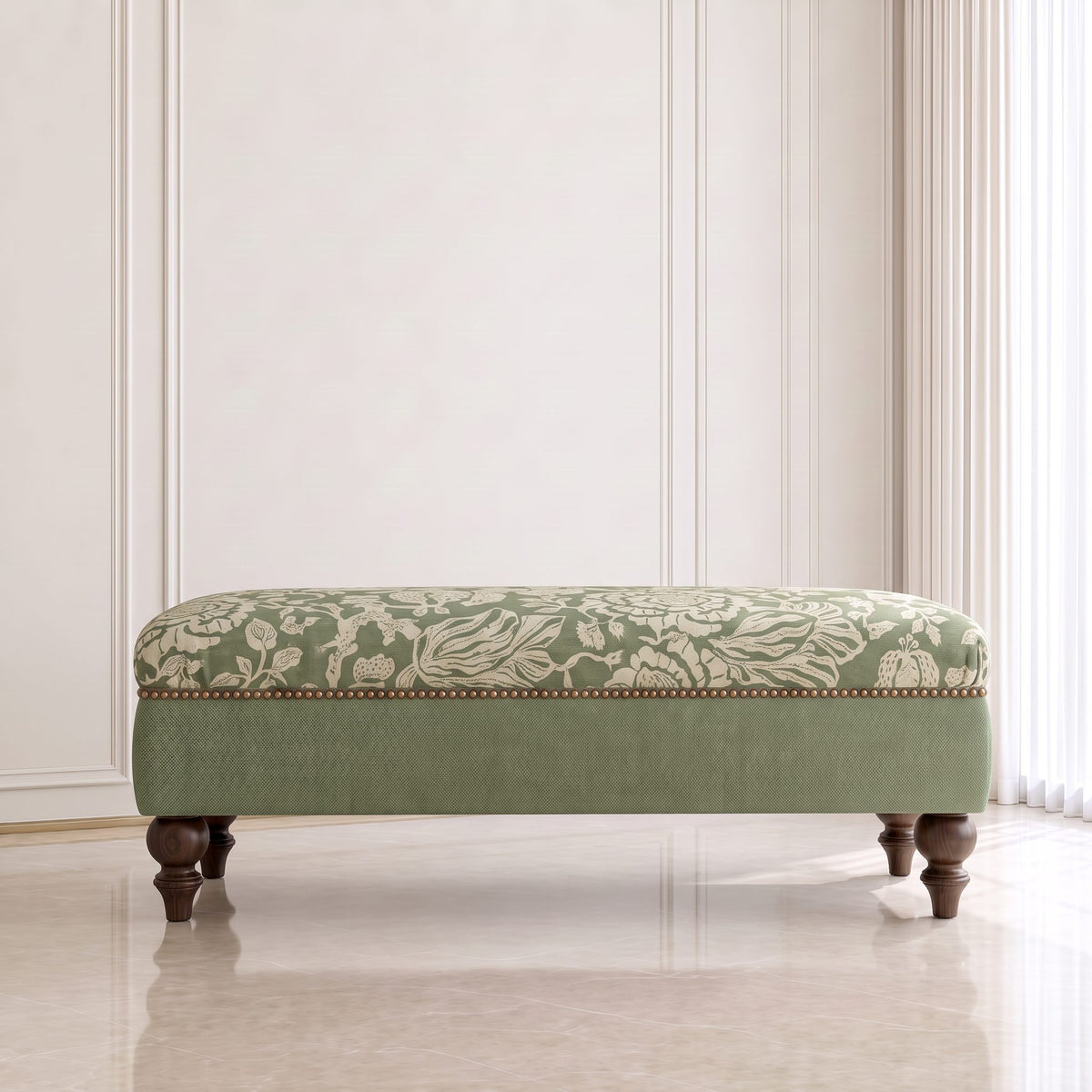 Lune Upholstered Bench