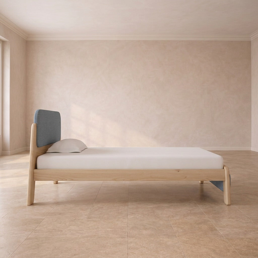Jack Upholstered Wooden Kids Bed