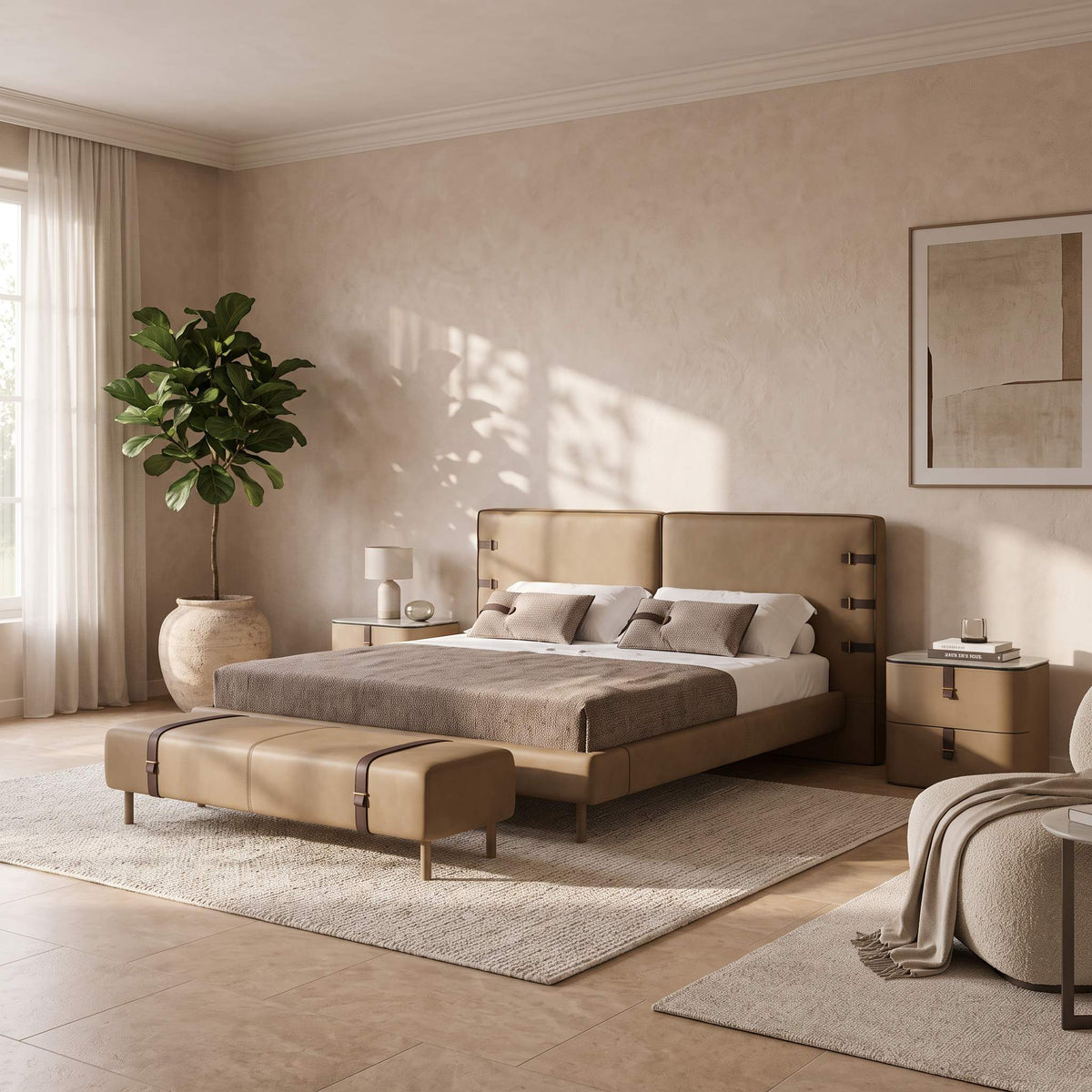 Maxwell Upholstered Bed