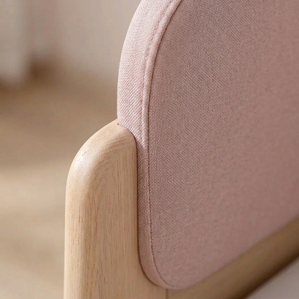 Jill Upholstered Wooden Kids Bed