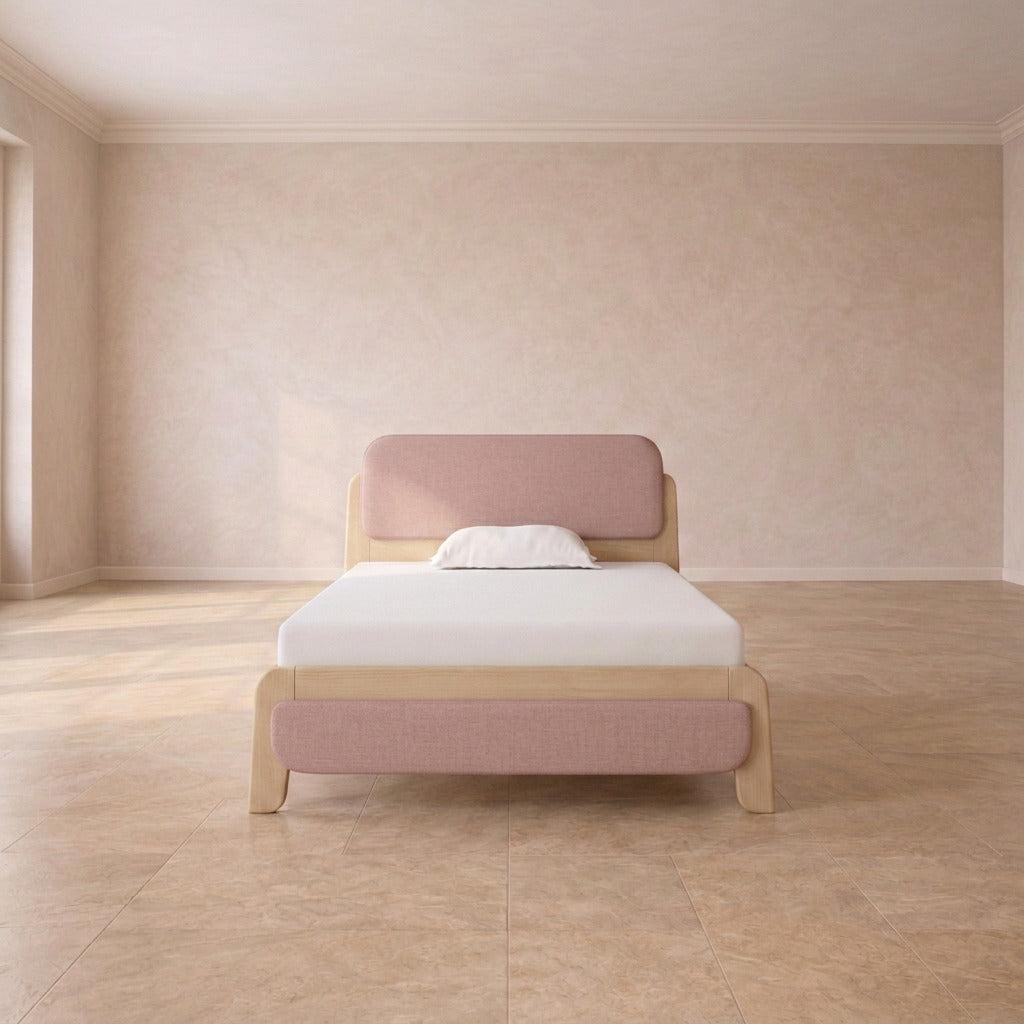 Jill Upholstered Wooden Kids Bed