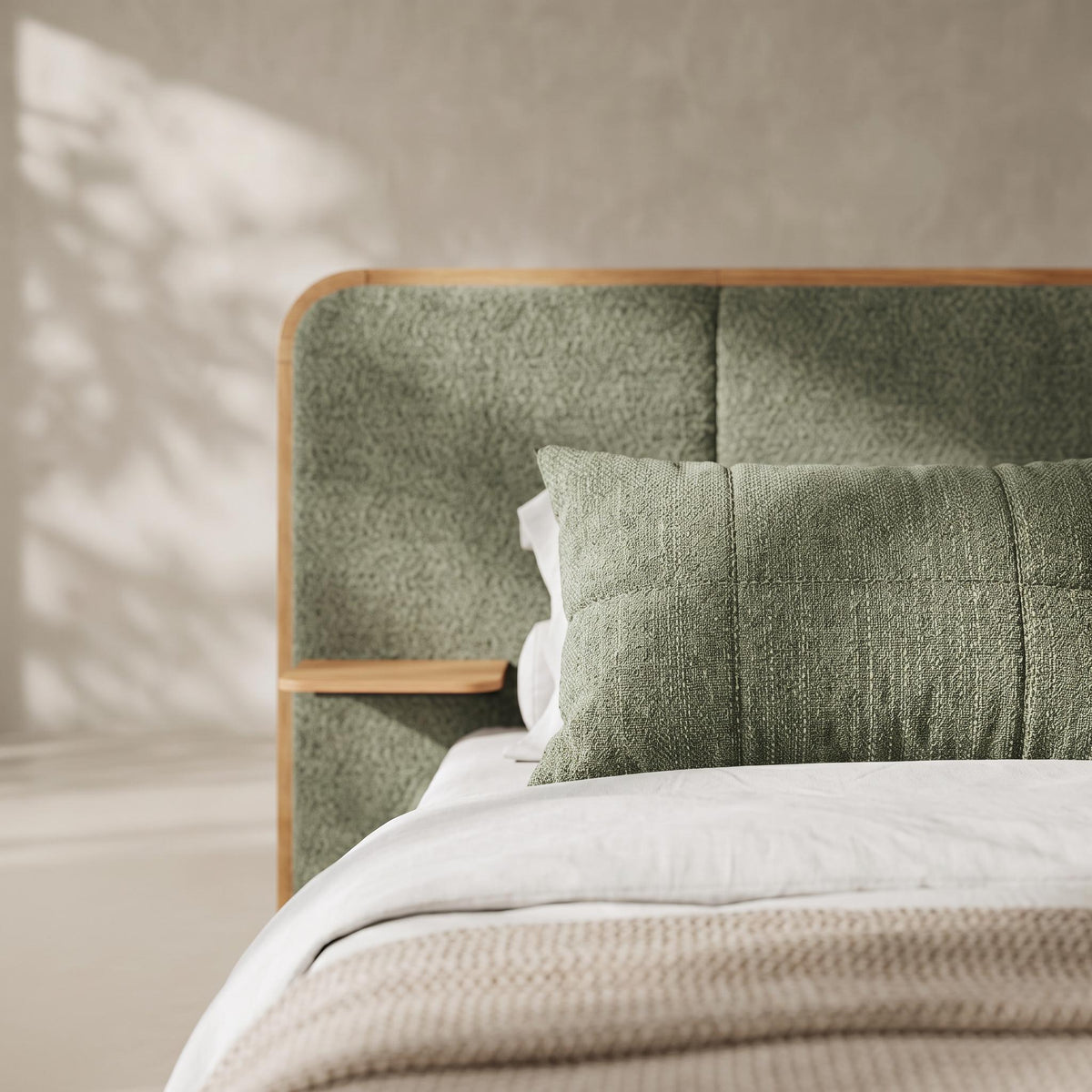 Elodie Upholstered Wooden Bed