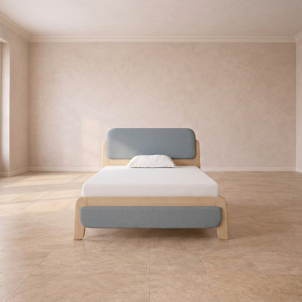 Jack Upholstered Wooden Kids Bed