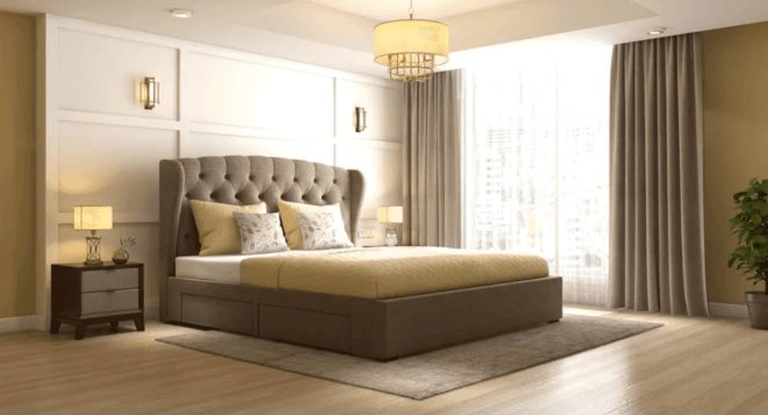 Bloomsbury Upholstered Bed for Bedroom | Direct from Factory
