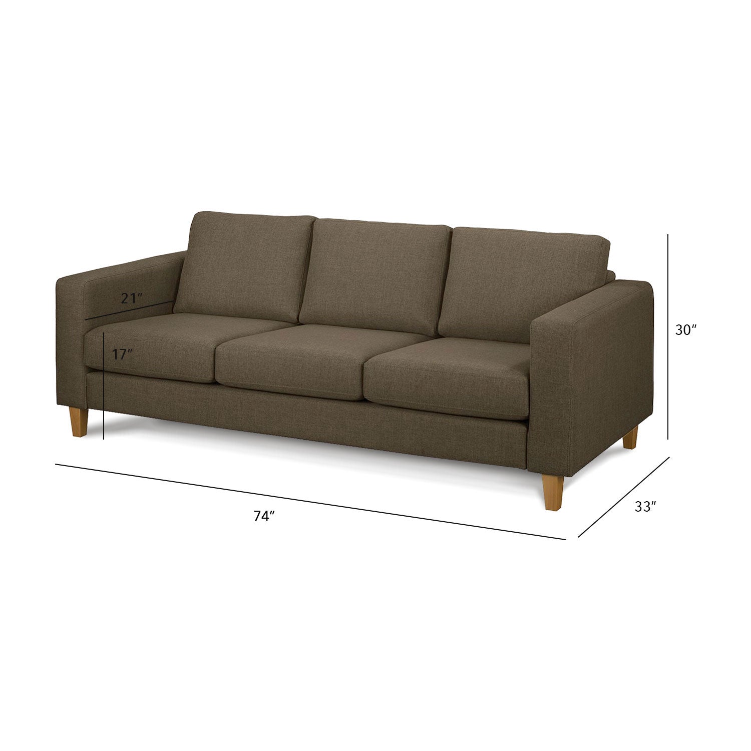 Allen L Shape Sofa for Spacious Areas | Custom Made