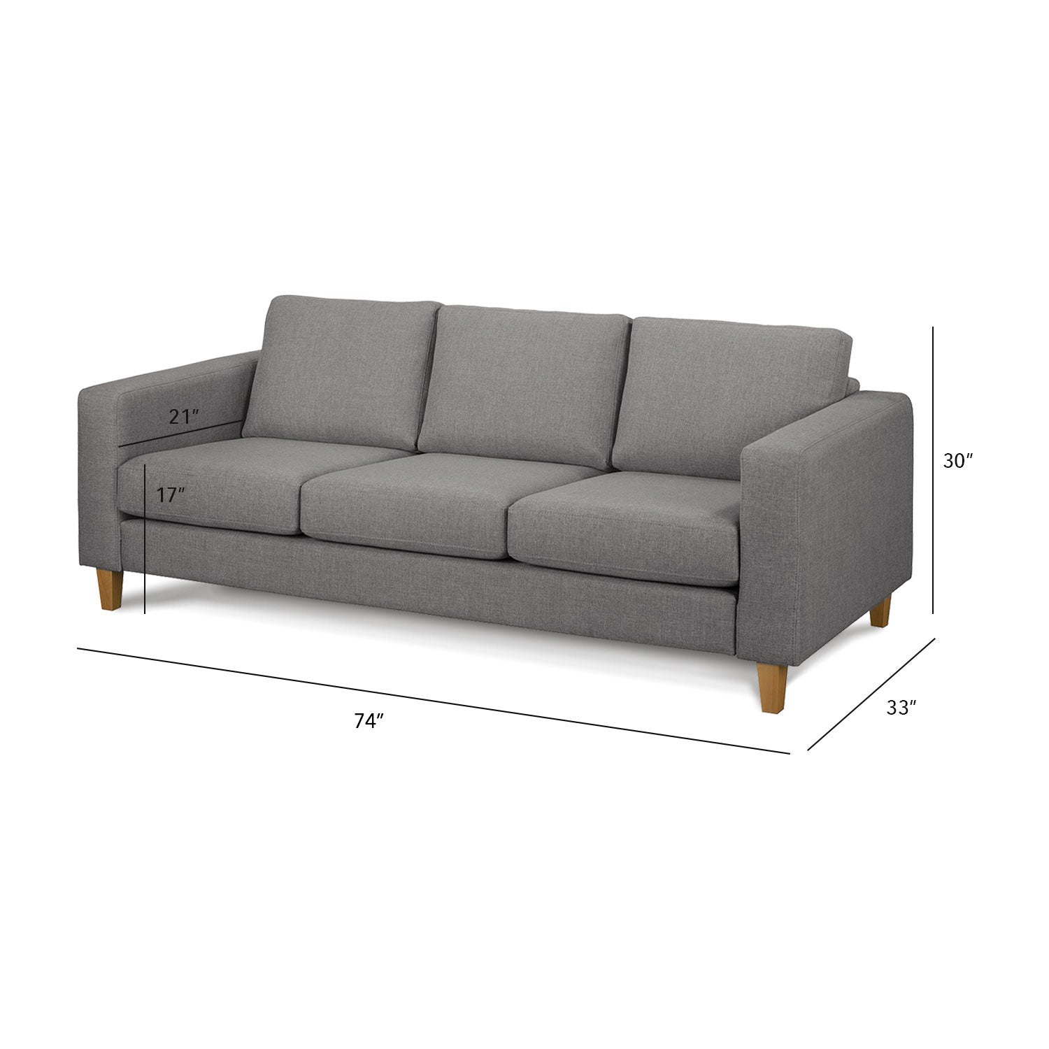 Allen L Shape Sofa for Spacious Areas | Custom Made