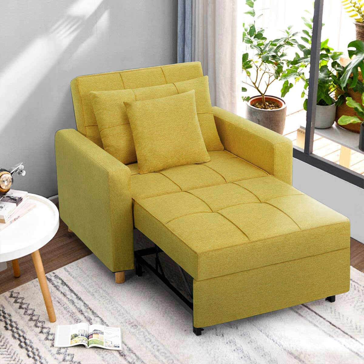 Derby Convertible Armchair | Lounger | Bed