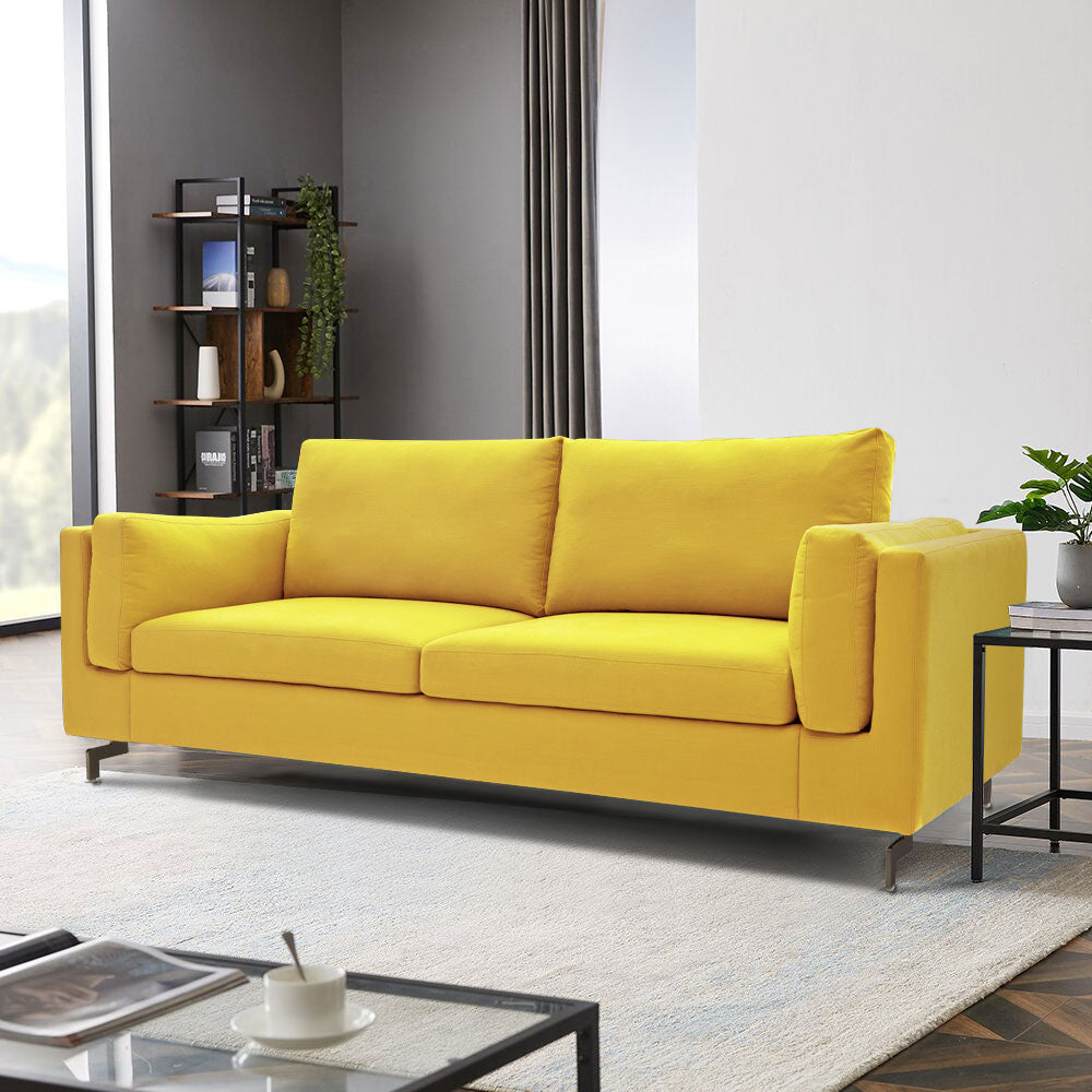 Urban Artist 3-Seater Fabric Sofa