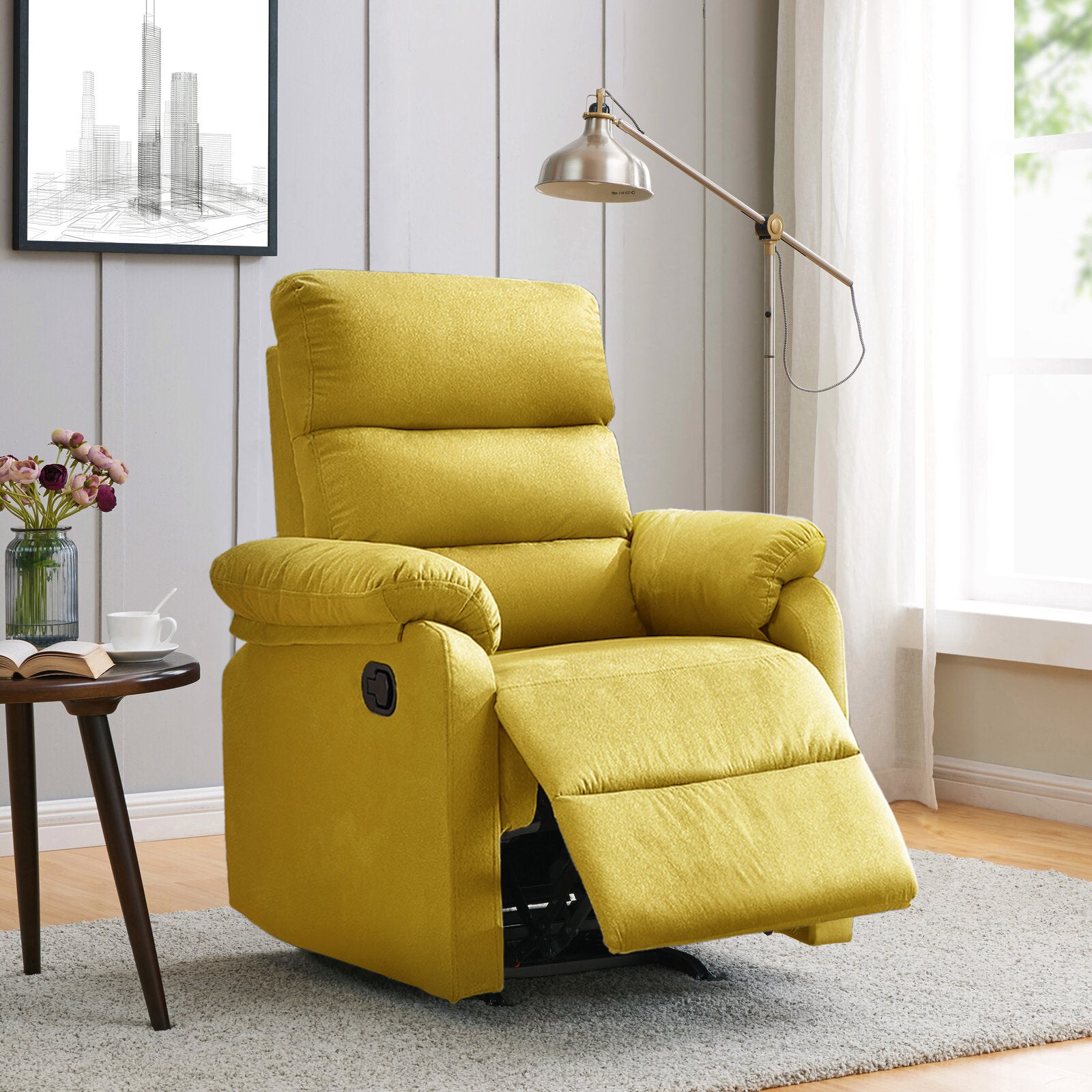 Cypress Manual Fabric Recliner